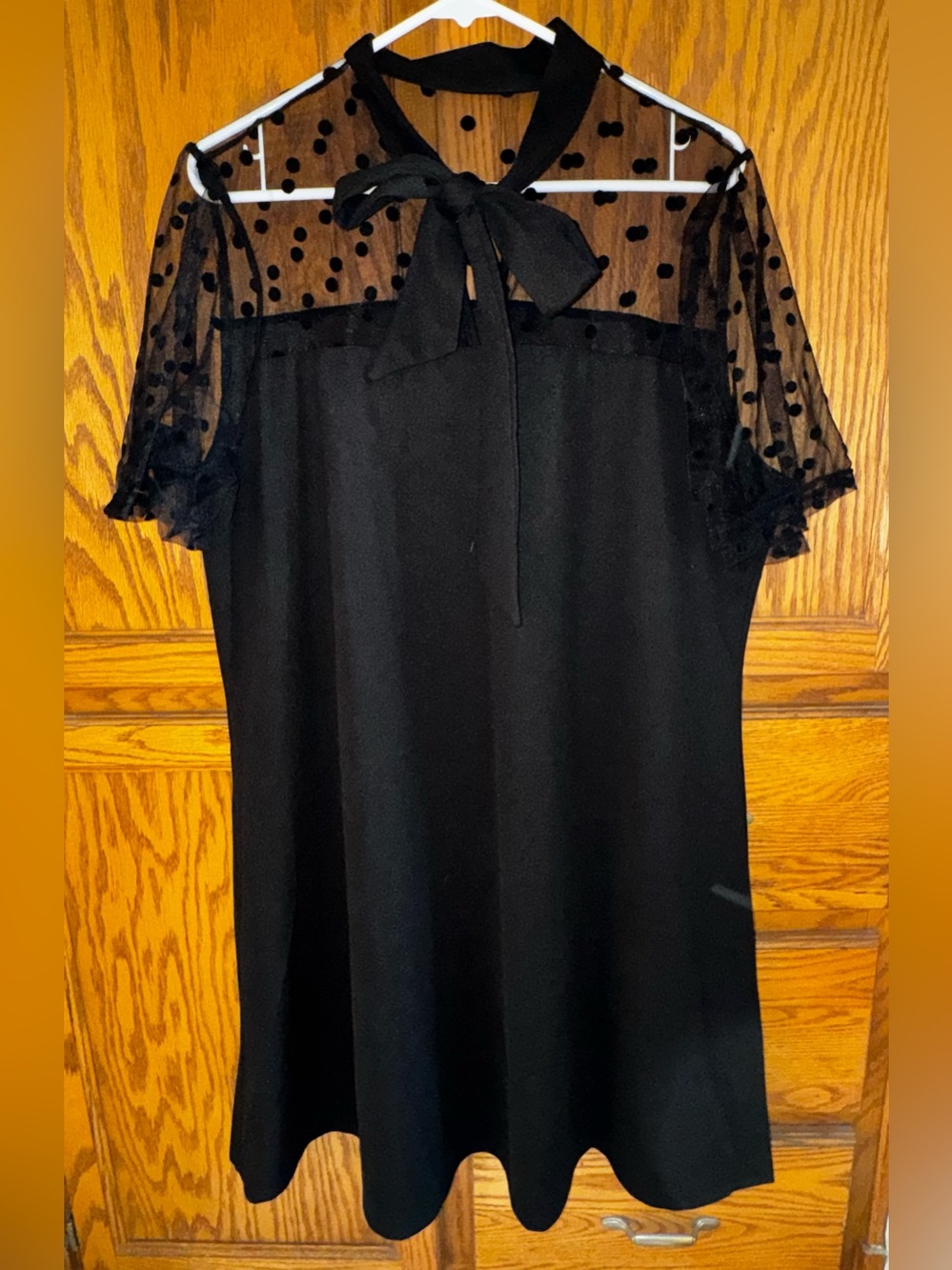 EUC Black Goth Retro Rockabilly See Through Dress 3X